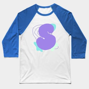 Alphabet S Baseball T-Shirt